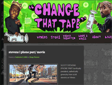 Tablet Screenshot of changethattape.com